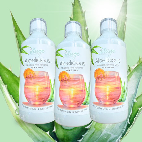 Aloelicious Microbiota Aloe Vera Drink mit Inulin