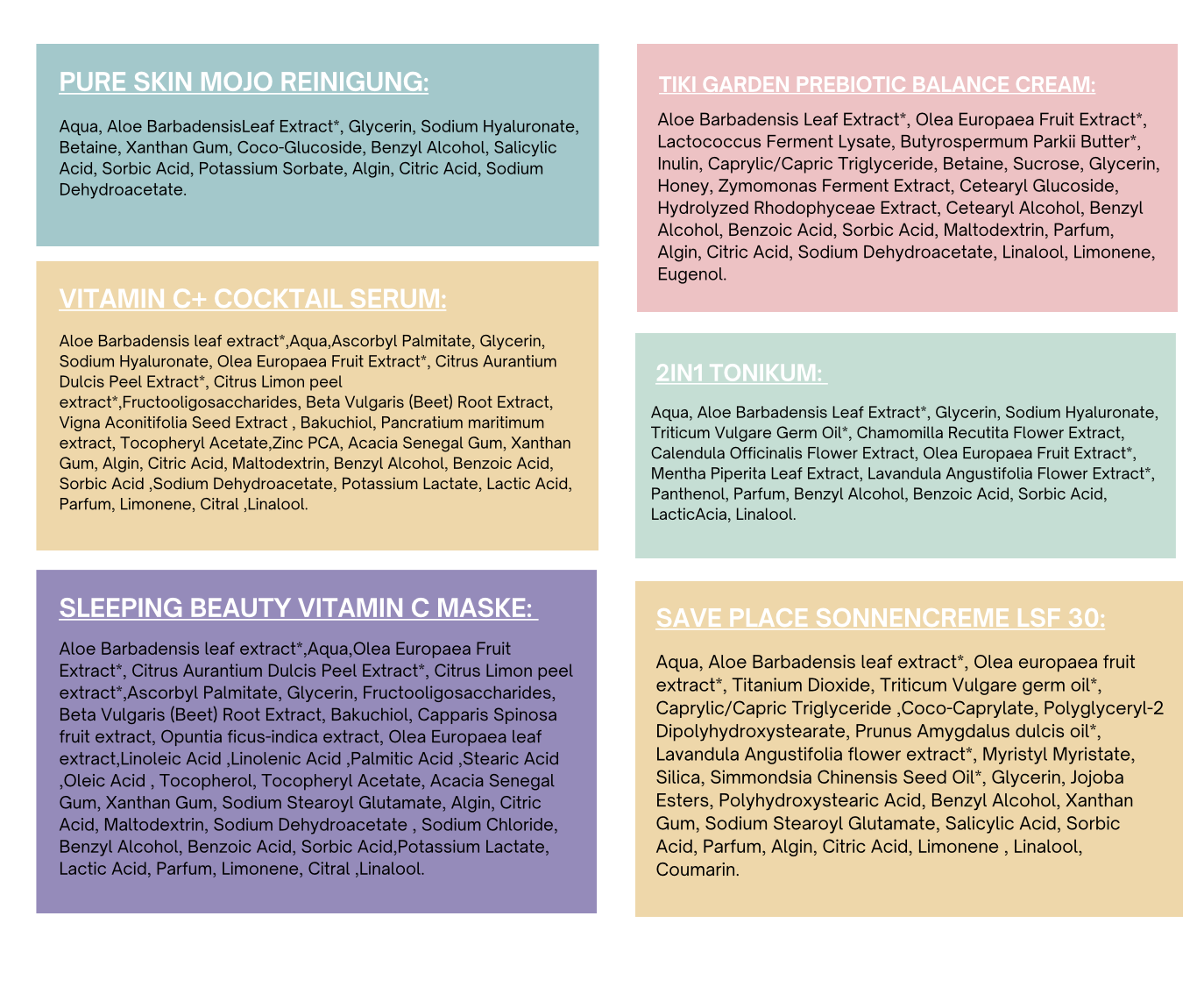 Tiki Garden - Prebiotic Balance Cream