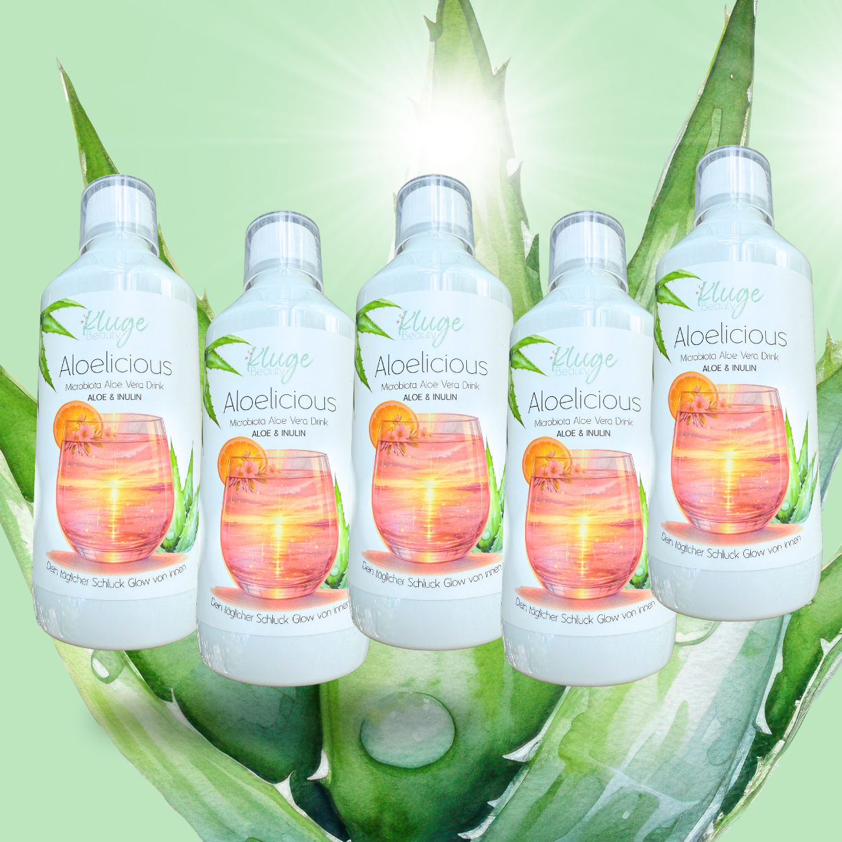 Aloelicious Microbiota Aloe Vera Drink mit Inulin