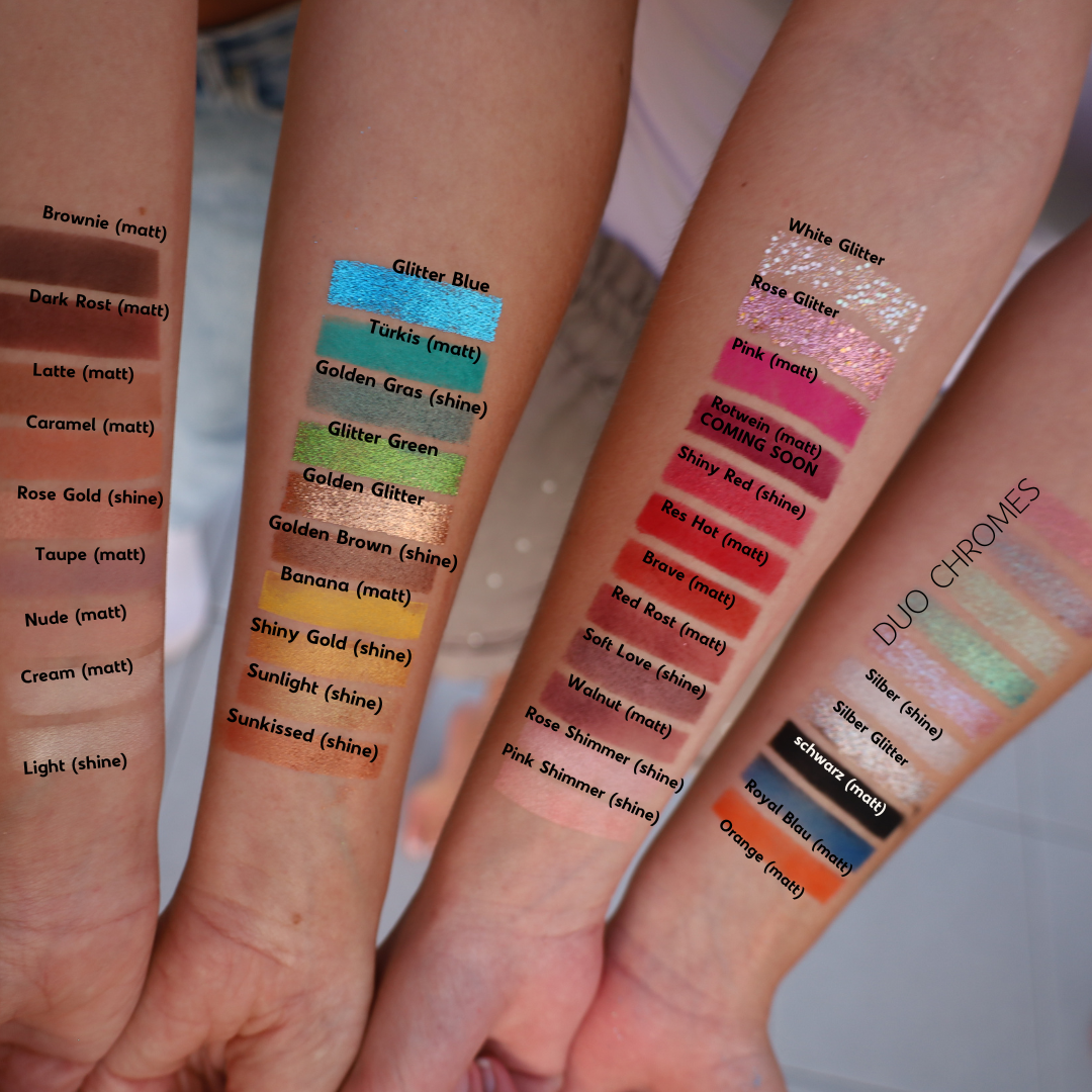 Lidschatten - starke Pigmente in Akademie Qualität