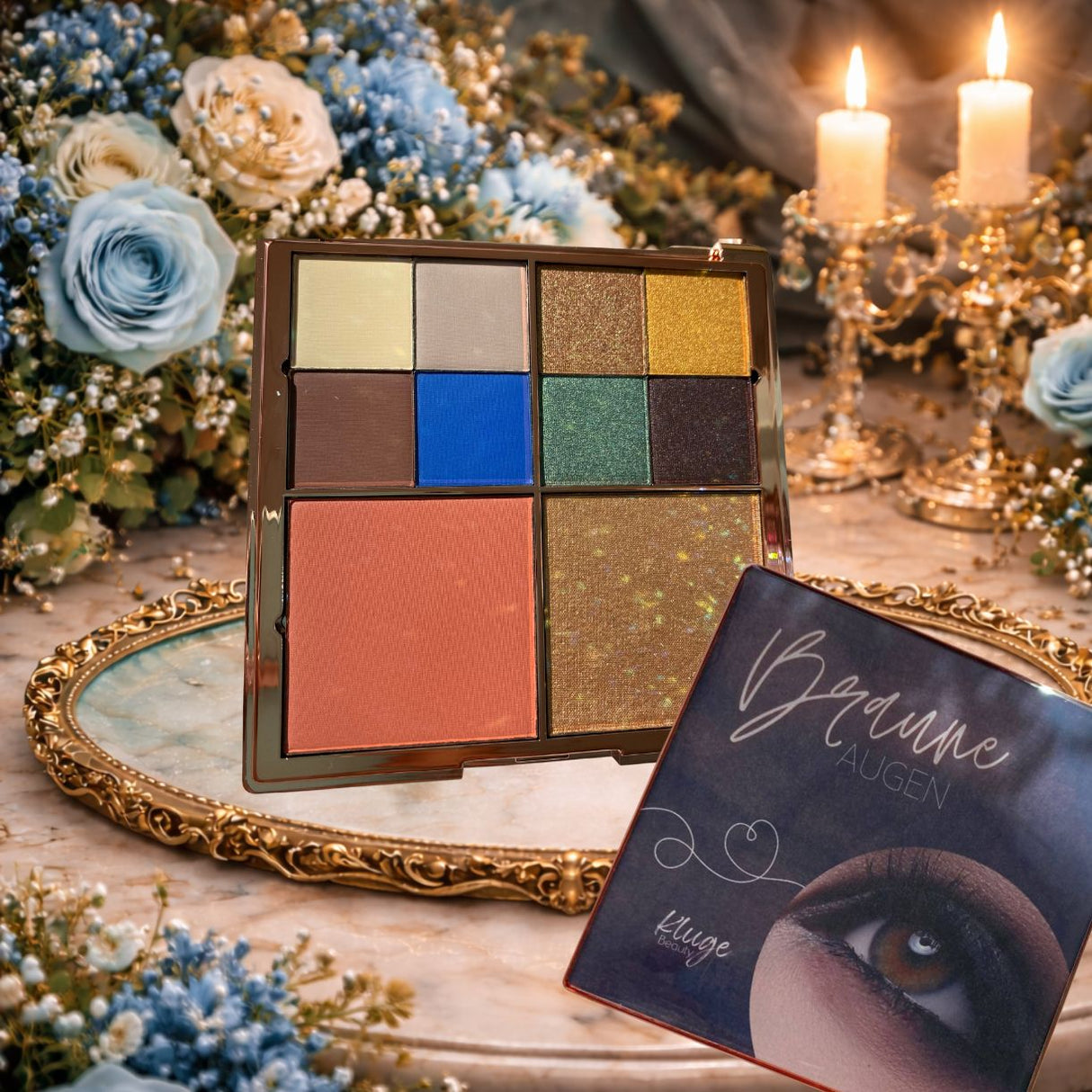 Augenfarben Palette "braune Augen"