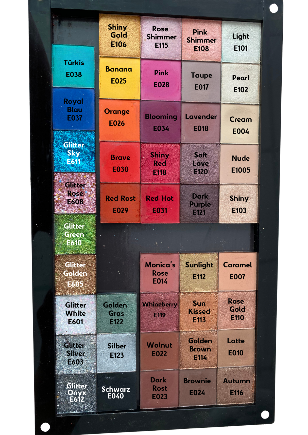 Lidschatten - starke Pigmente in Akademie Qualität