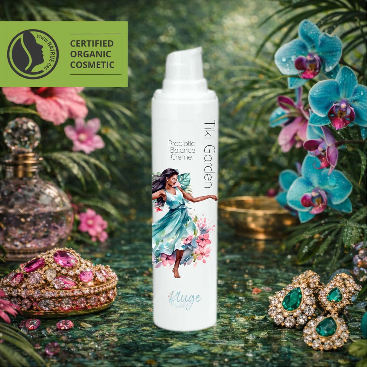 Tiki Garden Prebiotic Balance Cream – Mikrobiom stärken & Hautbarriere schützen