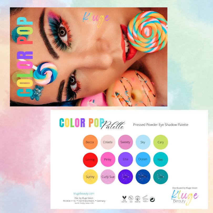Color Pop Lidschatten Palette