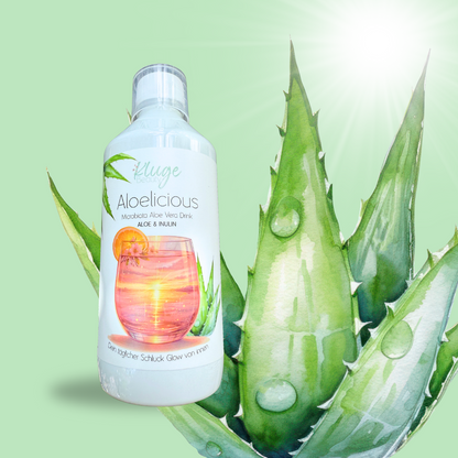 Aloelicious Microbiota Aloe Vera Drink mit Inulin
