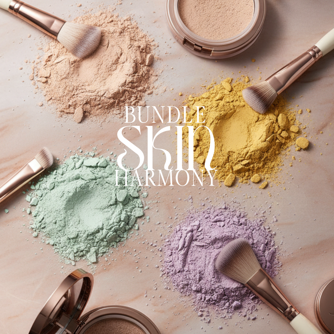 Skin Harmony 4er Bundle inkl 3x Pinsel gratis