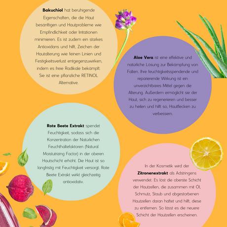 Vitamin C+ Cocktail Serum - natürliches Anti-Aging Serum mit Vitamin-Boost