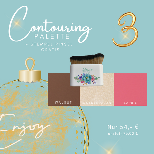 3. Türchen: Contoruing Palette + Stempel Pinsel