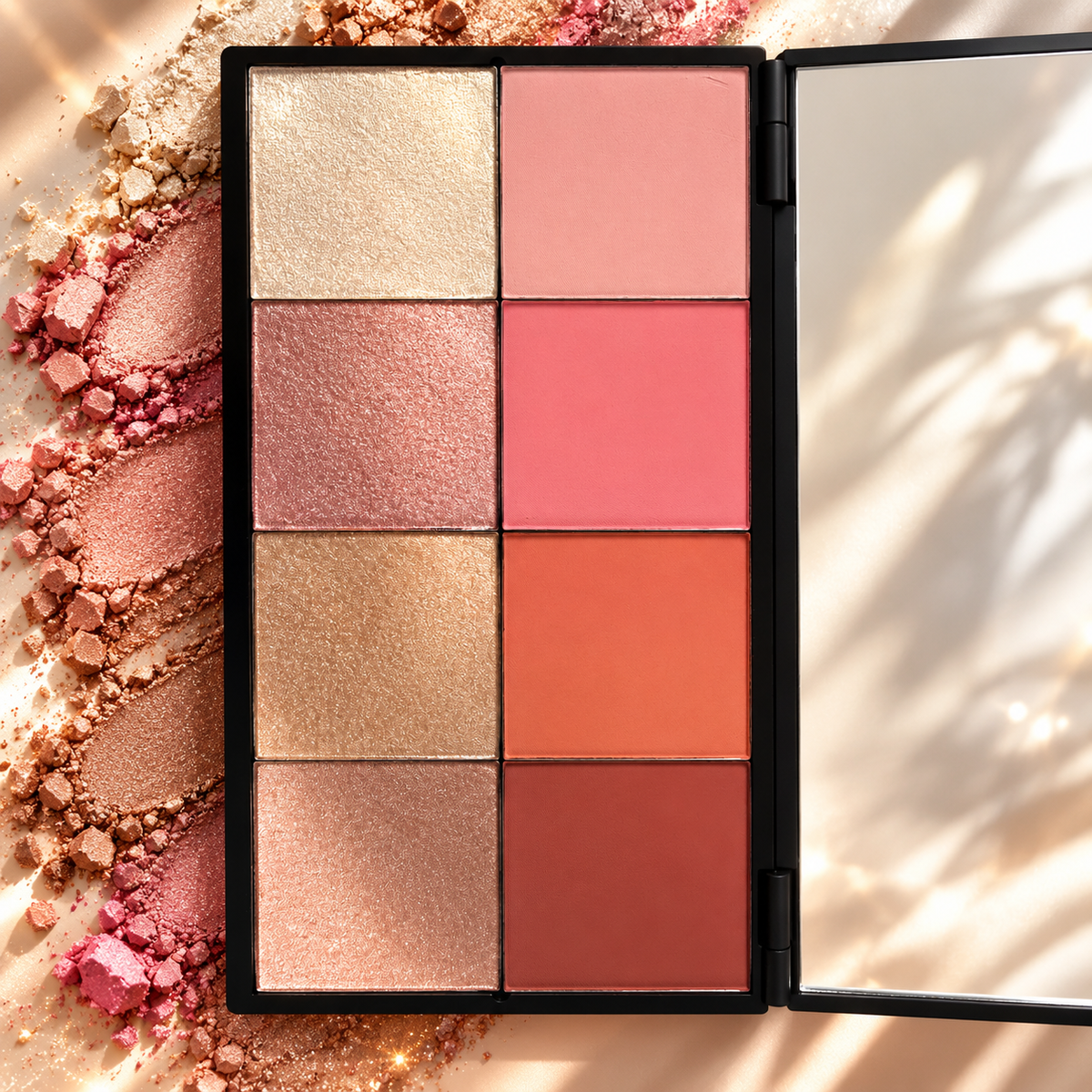 Color meets Light Palette - Rouge & Highlighter in einer grossen Palette