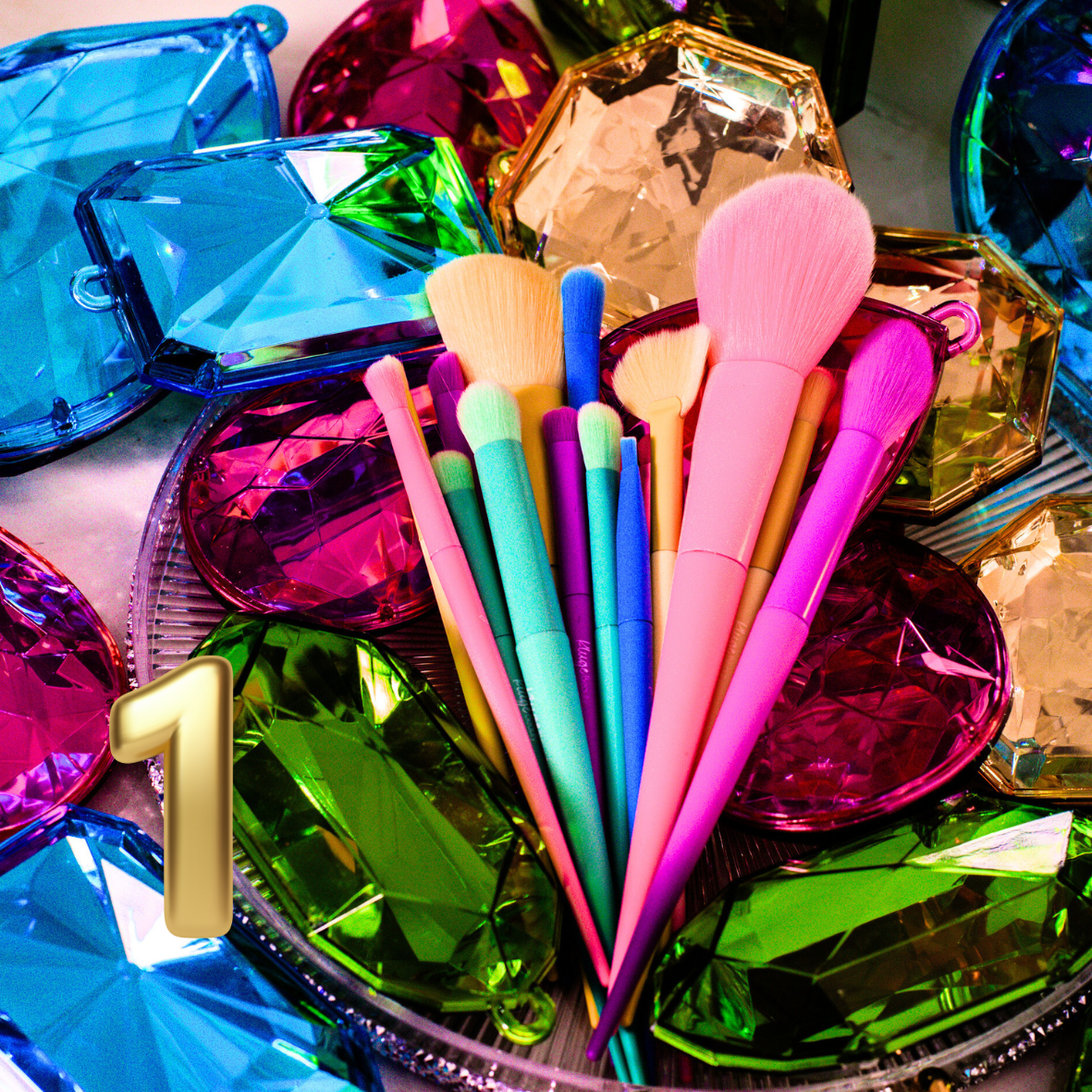 DAY 1: Candy Collection 17-teiliges Pinselset