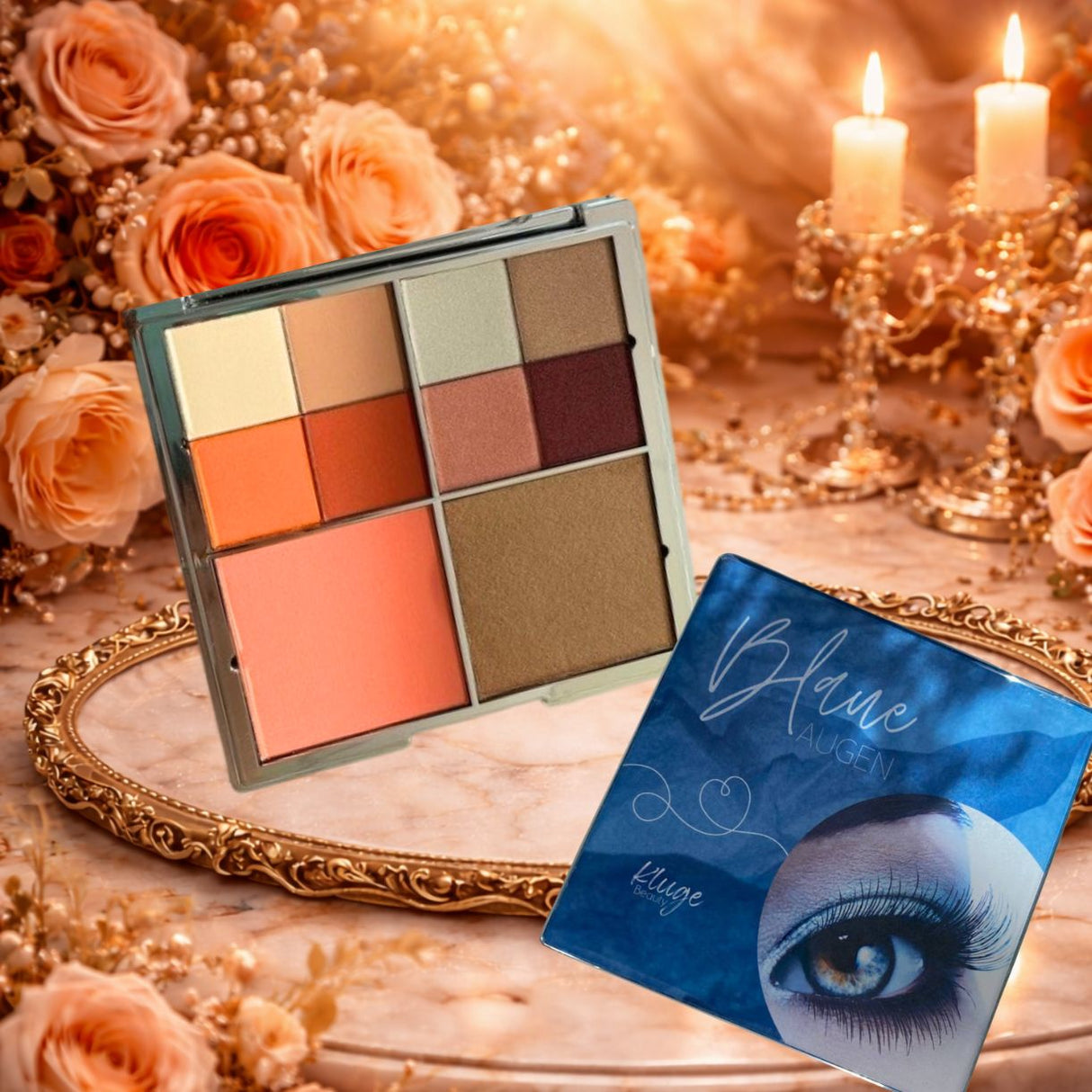 Augenfarben Palette "blaue Augen"