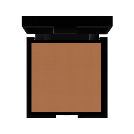 Magic Bronzer in einer dunkleren Nuance, präsentiert in einem eleganten schwarzen Kompaktgehäuse.