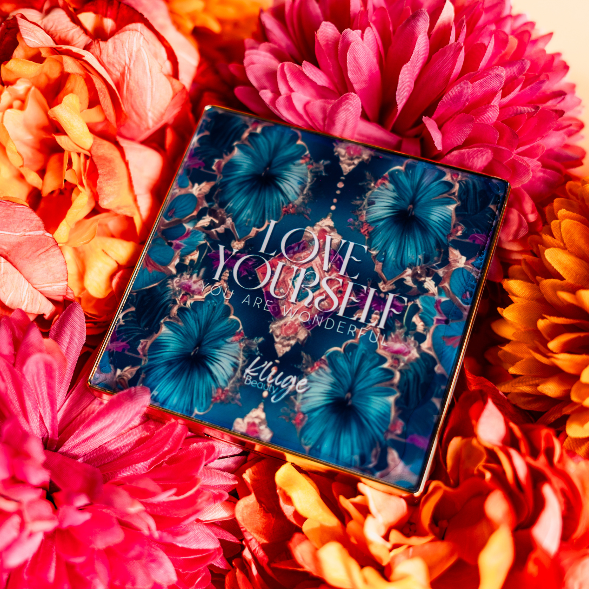 Palette viereckig - ROSEGOLD - zum selbst befüllen